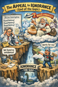 Read more about the article The Appeal to Ignorance or God of the Gaps Fallacy